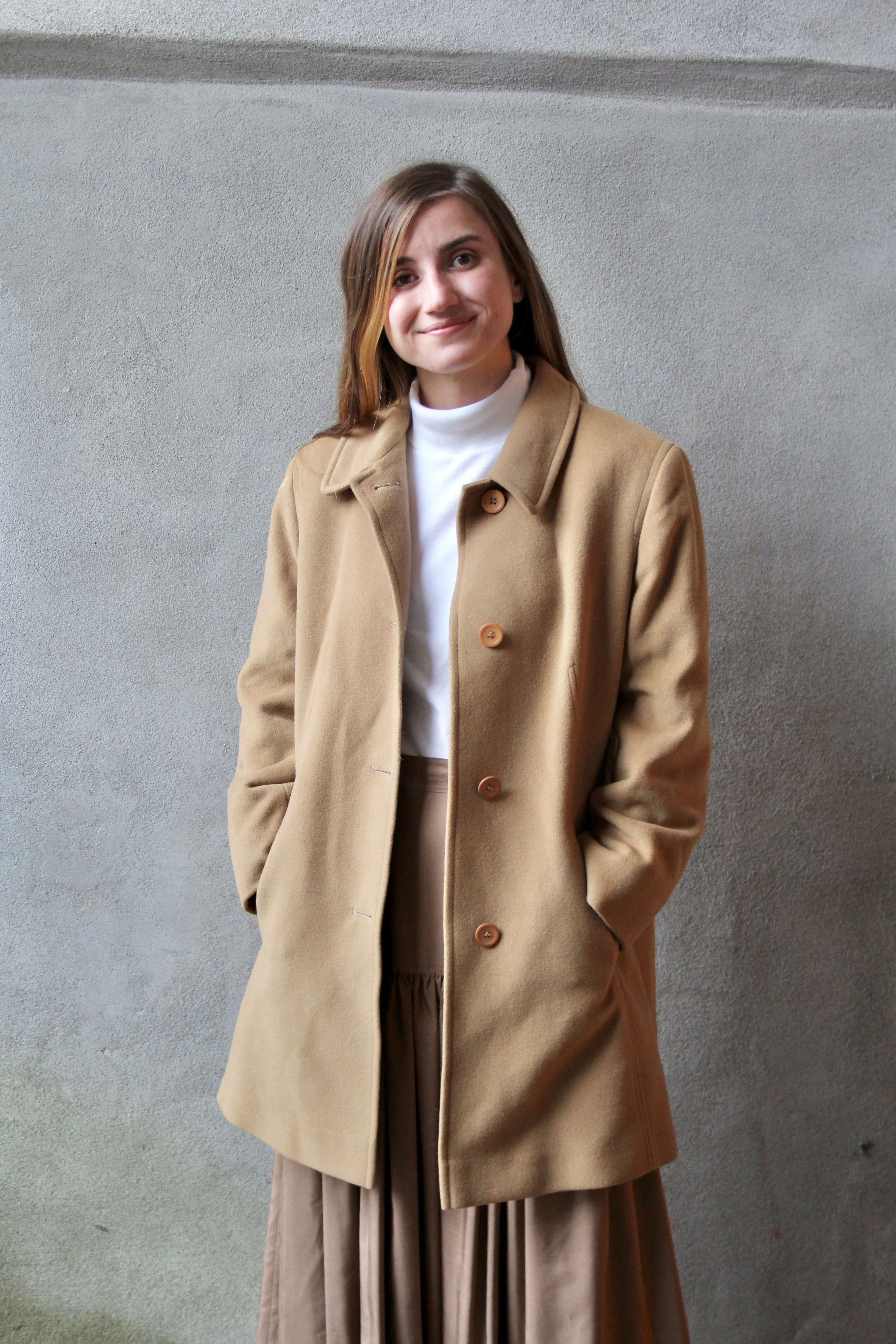Vintage Holt Renfrew Cashmere & Wool Jacket S/M