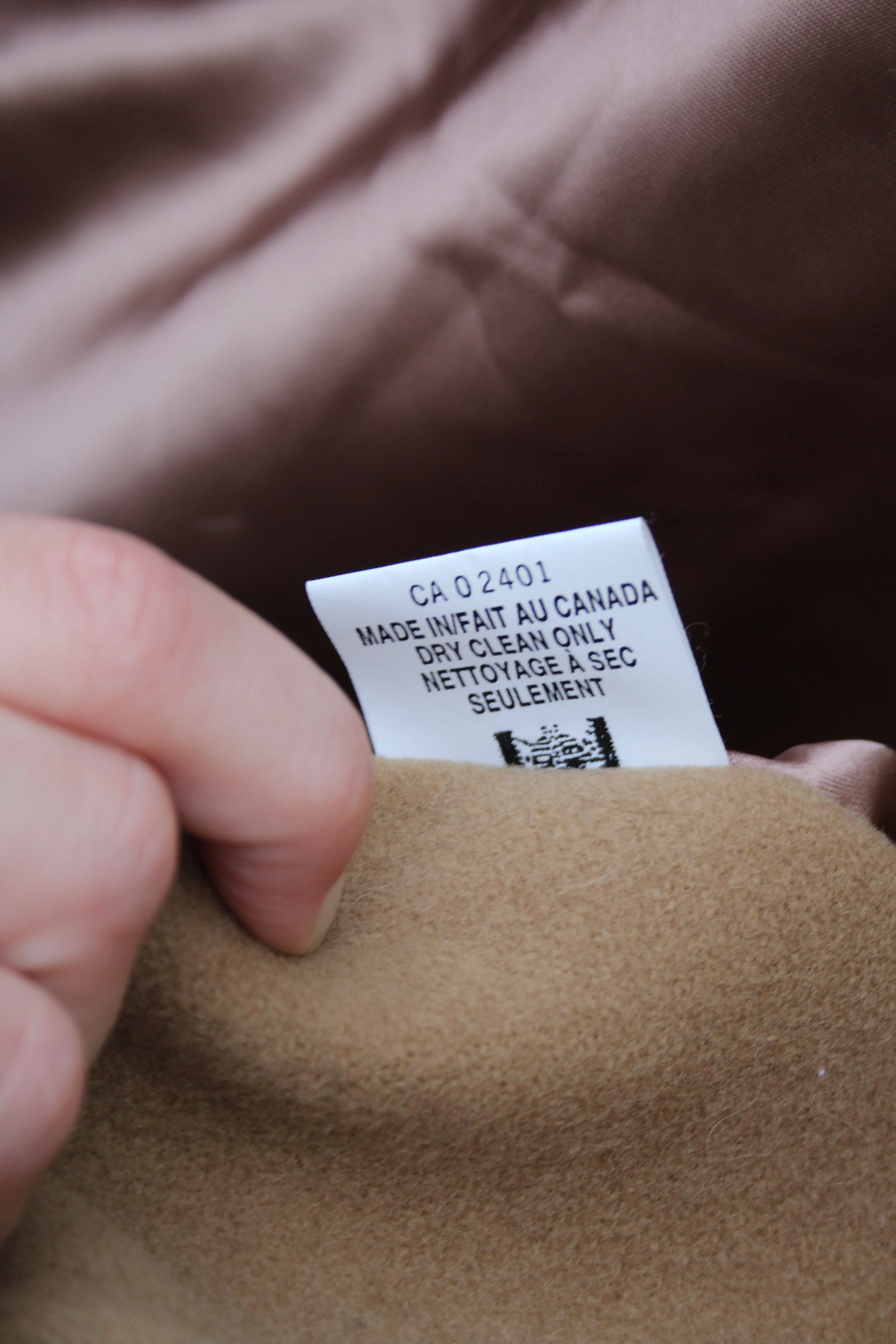 Vintage Holt Renfrew Cashmere & Wool Jacket S/M