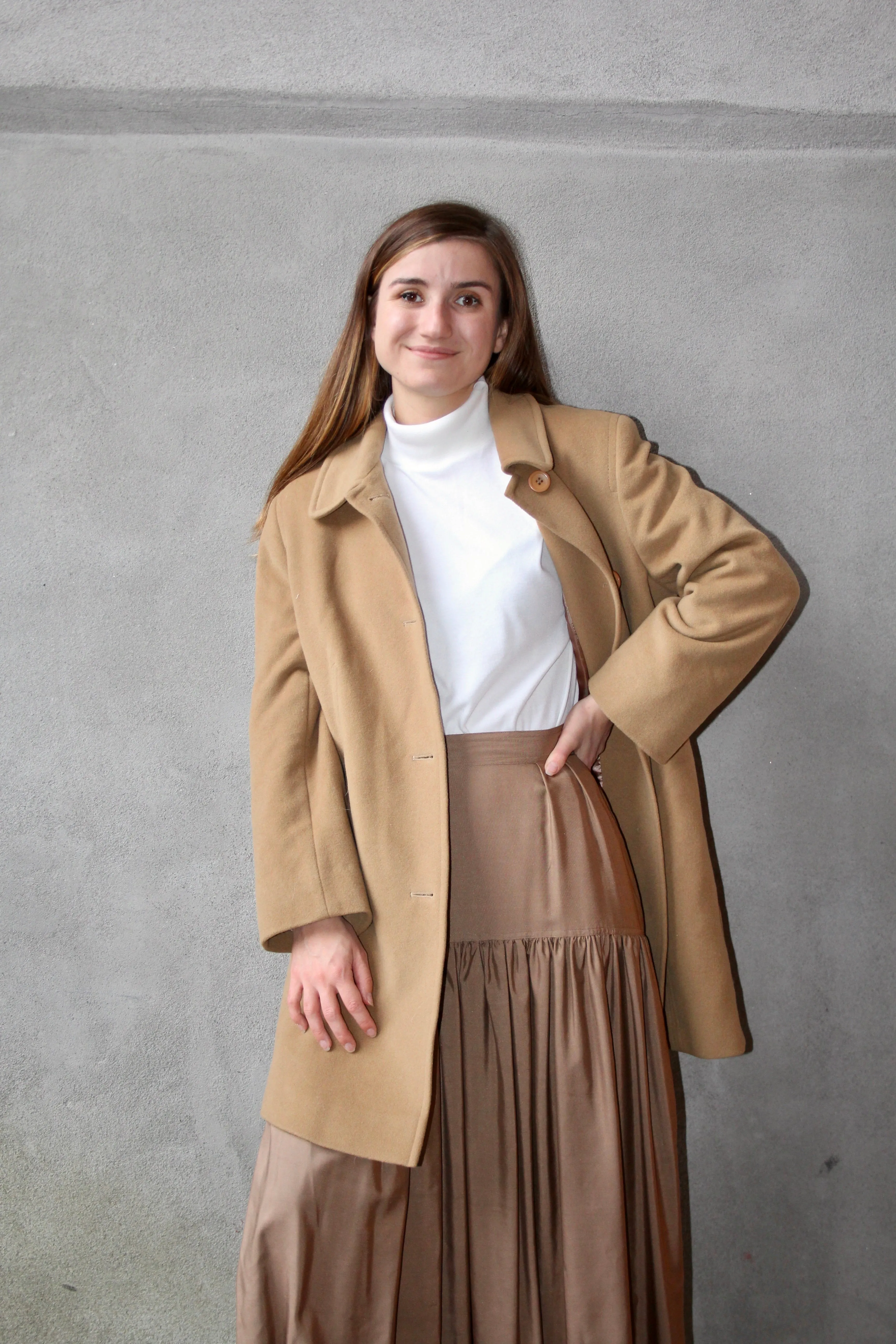 Vintage Holt Renfrew Cashmere & Wool Jacket S/M