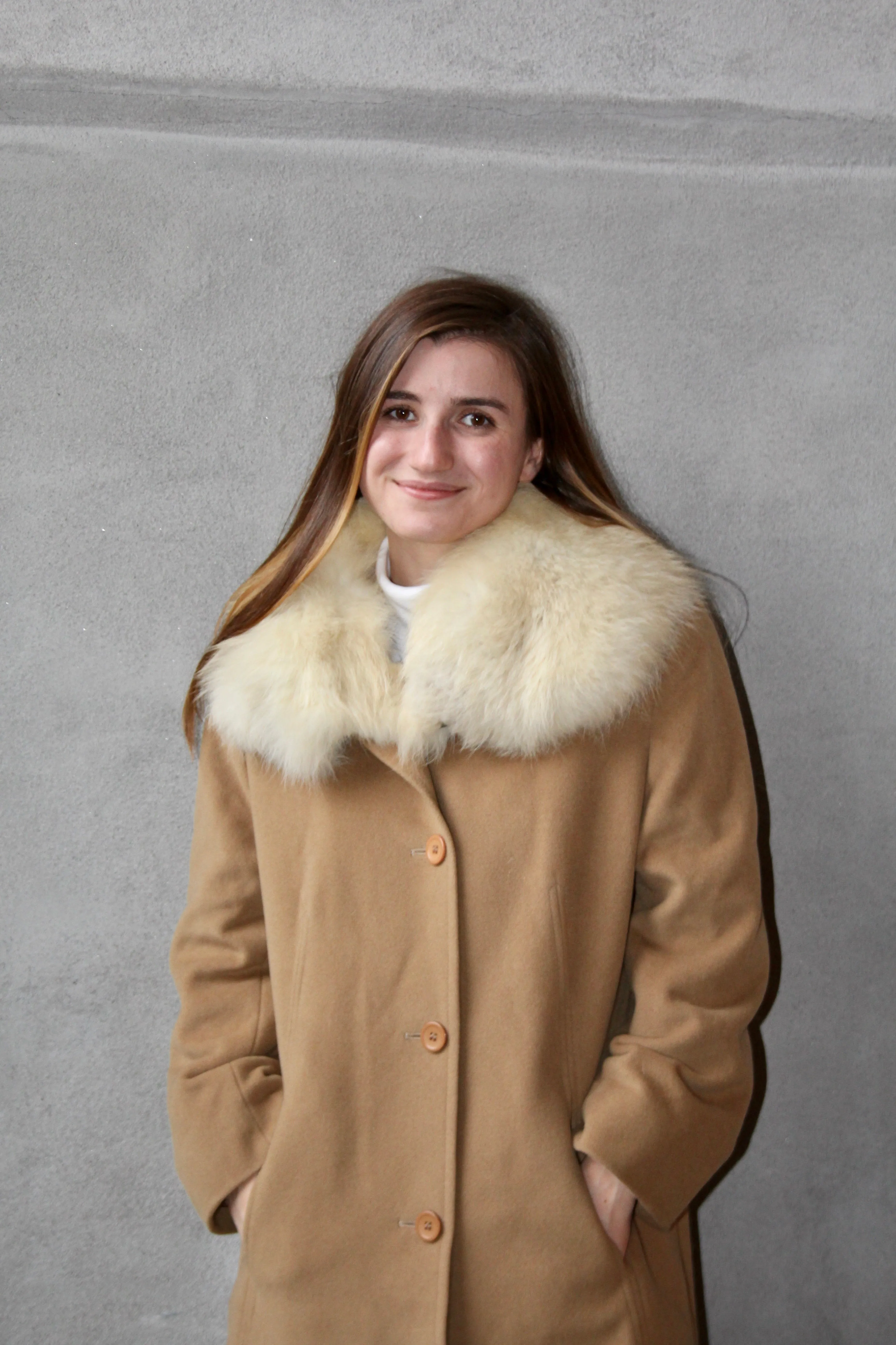 Vintage Holt Renfrew Cashmere & Wool Jacket S/M