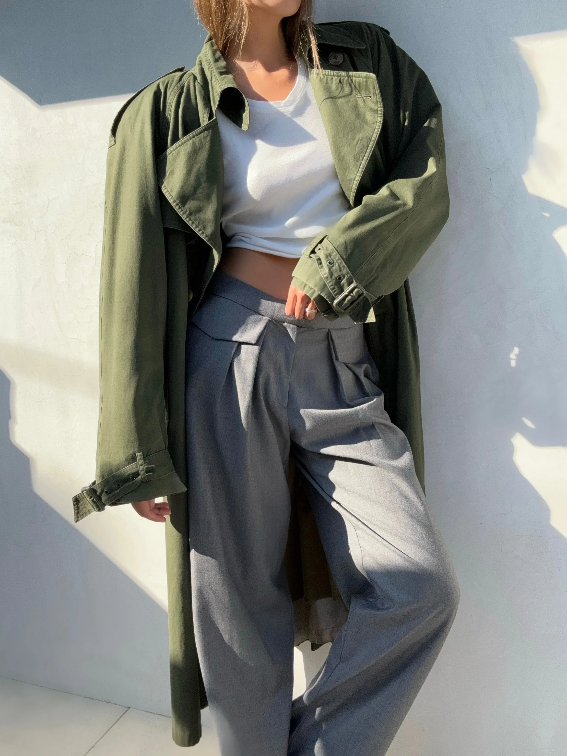 Vintage Yves Saint Laurent Trench Coat