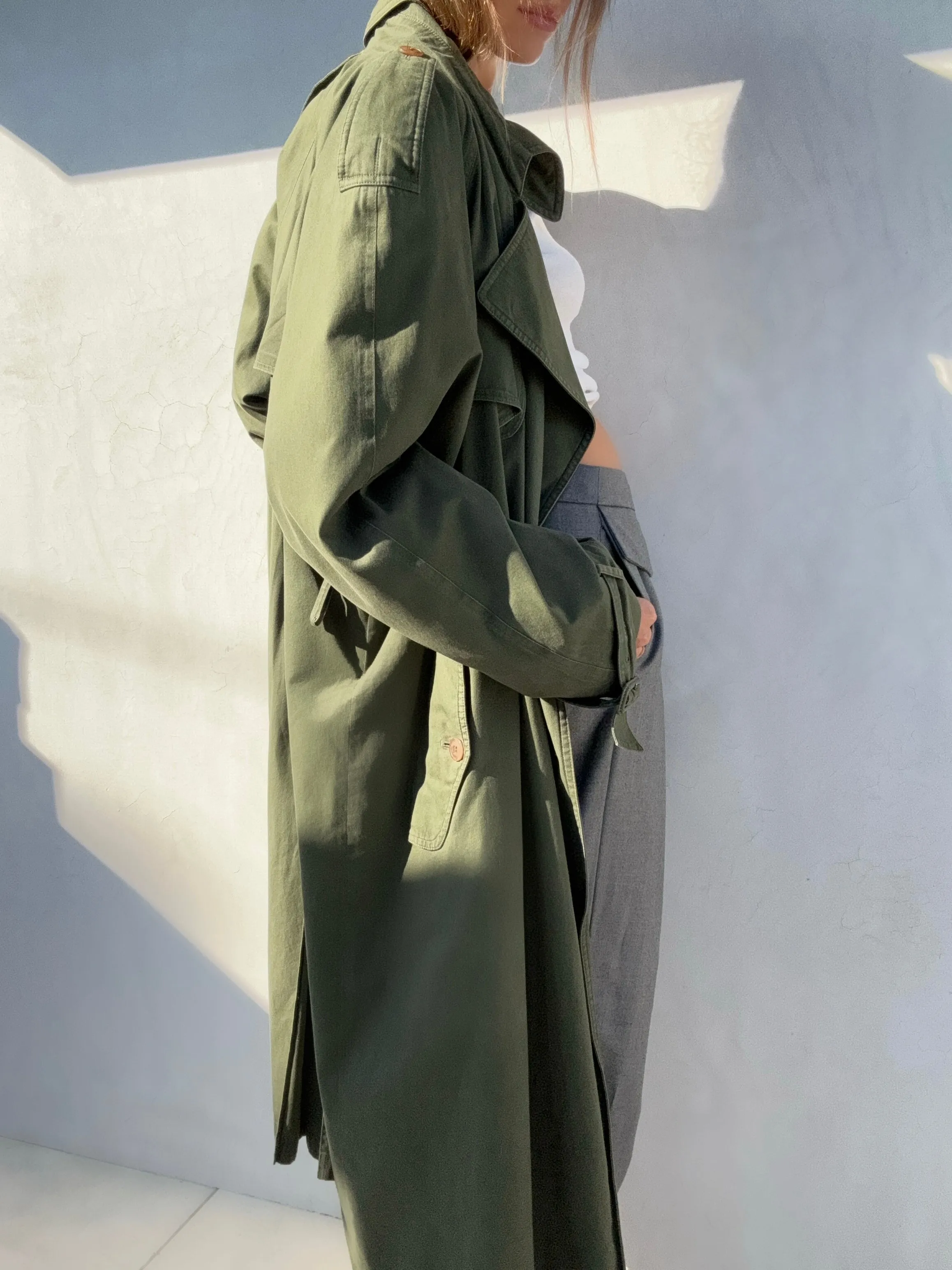 Vintage Yves Saint Laurent Trench Coat