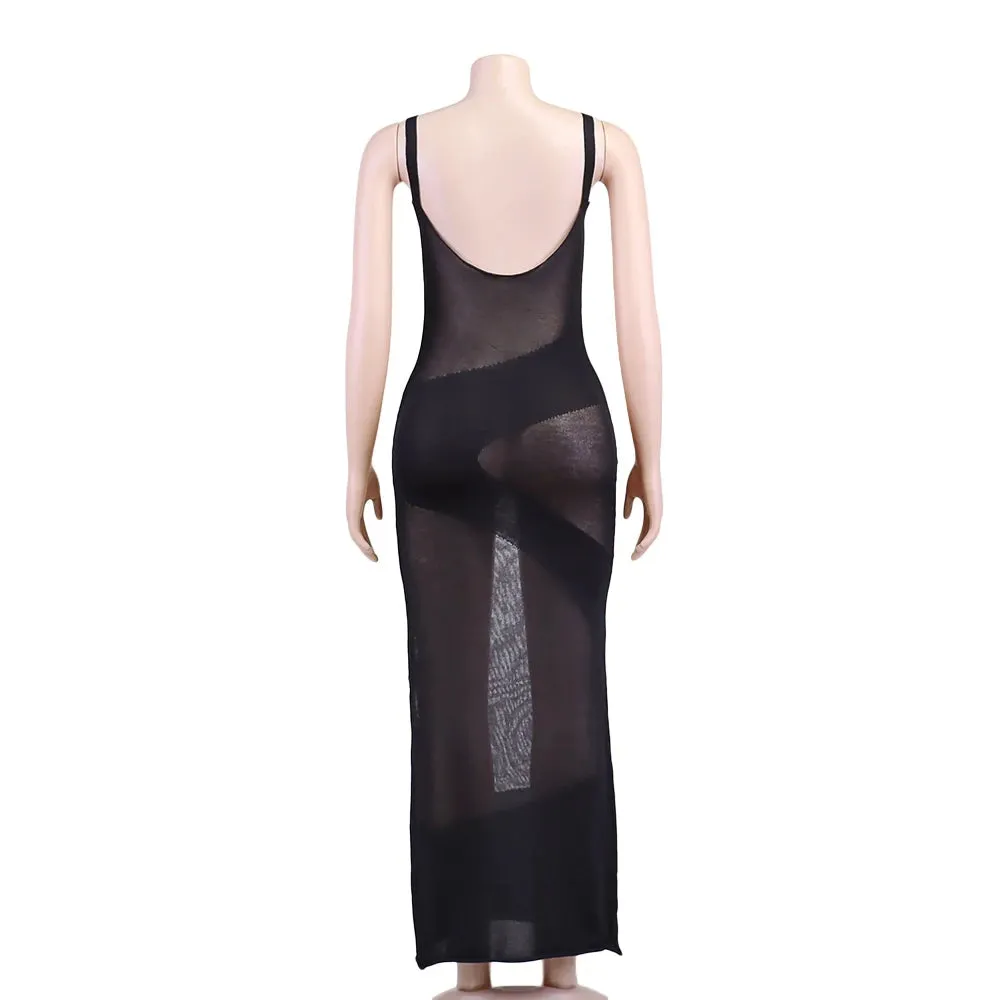 We Drew The Line Maxi Dress